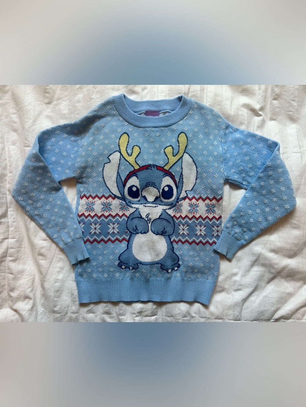 Girls Disney Stitch Pullover